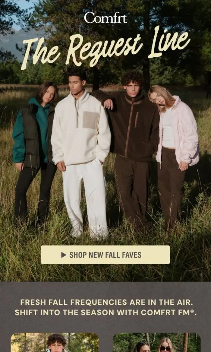 Comfrt: Press Play On Cozy Season🎧🍂✨