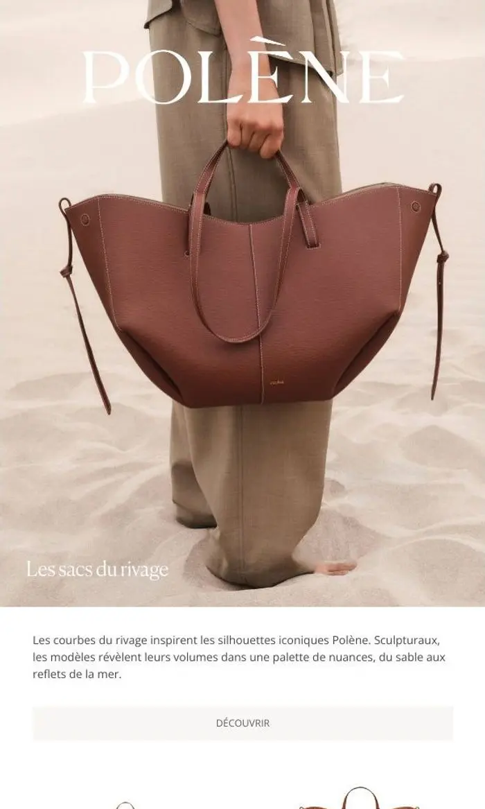 Polène: Les sacs du rivage
