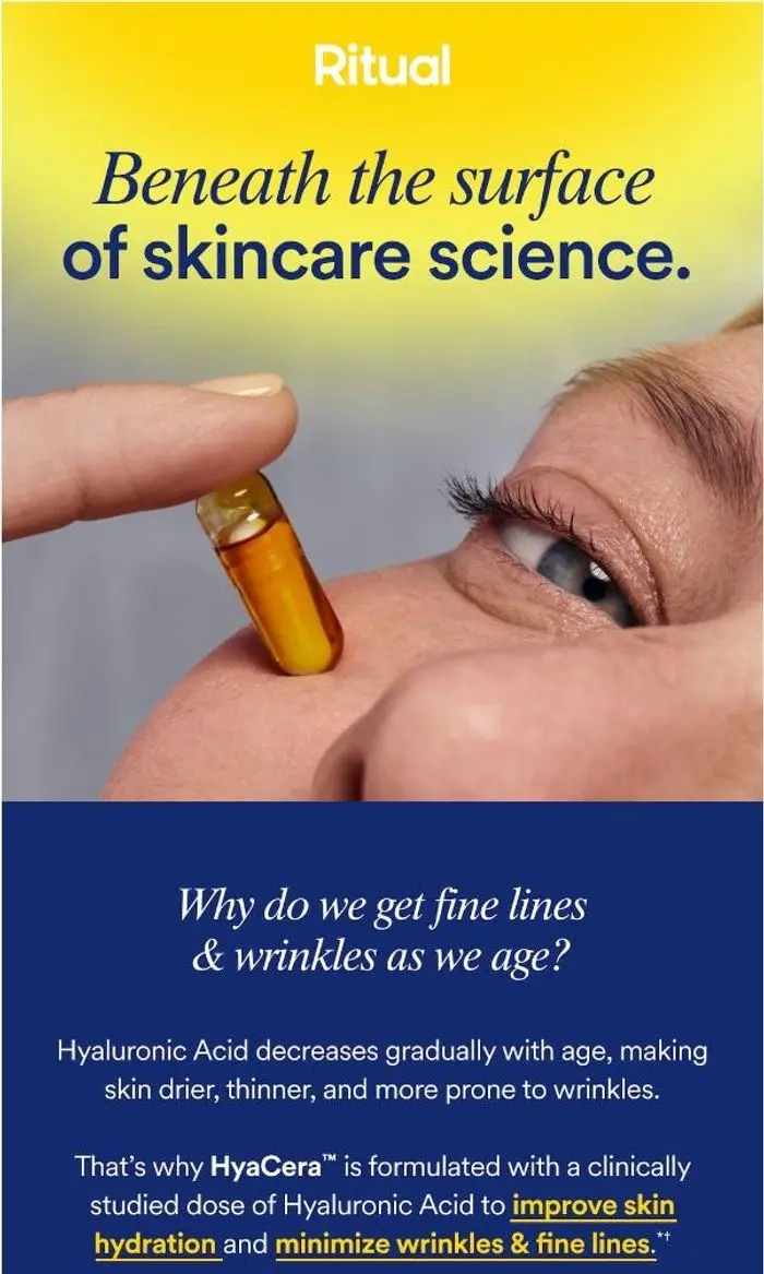 Ritual: Time to demystify aging skin