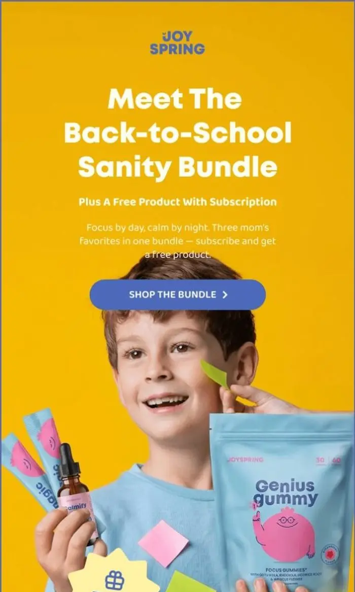 JoySpring: NEW: Back-To-School Sanity Pack is here ✨