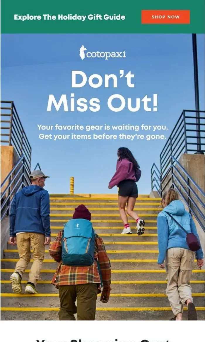 Cotopaxi: Don't Let That Cart Get Away!