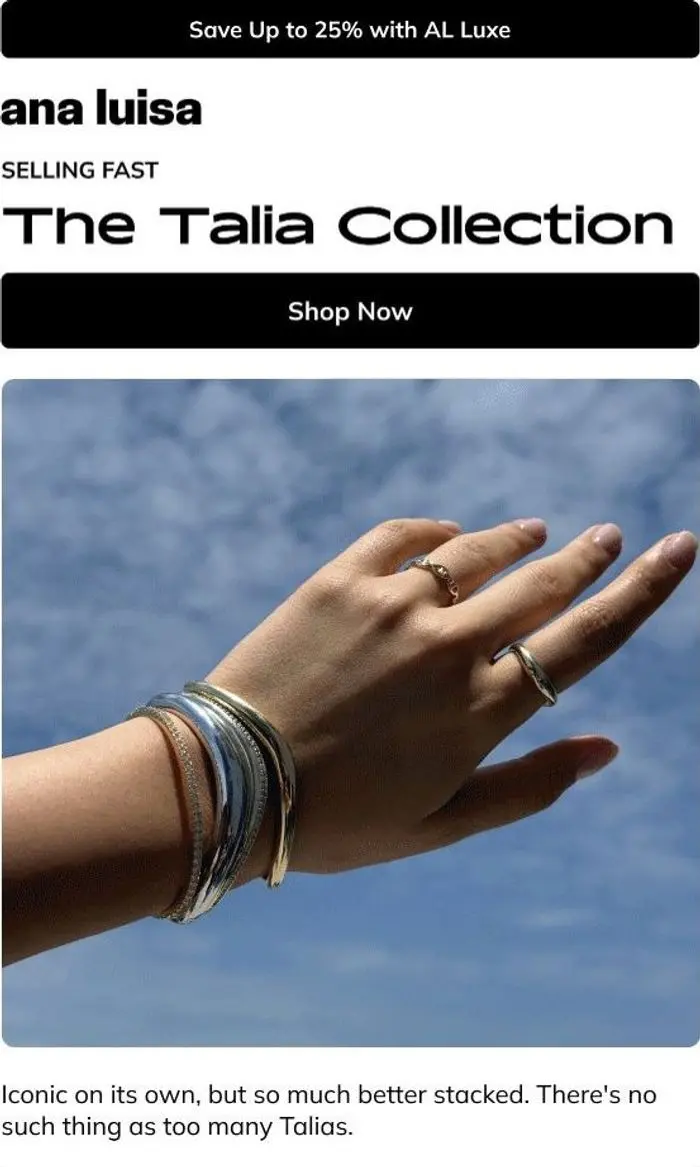 ANA LUISA: Bangles, Bangles, and More Bangles