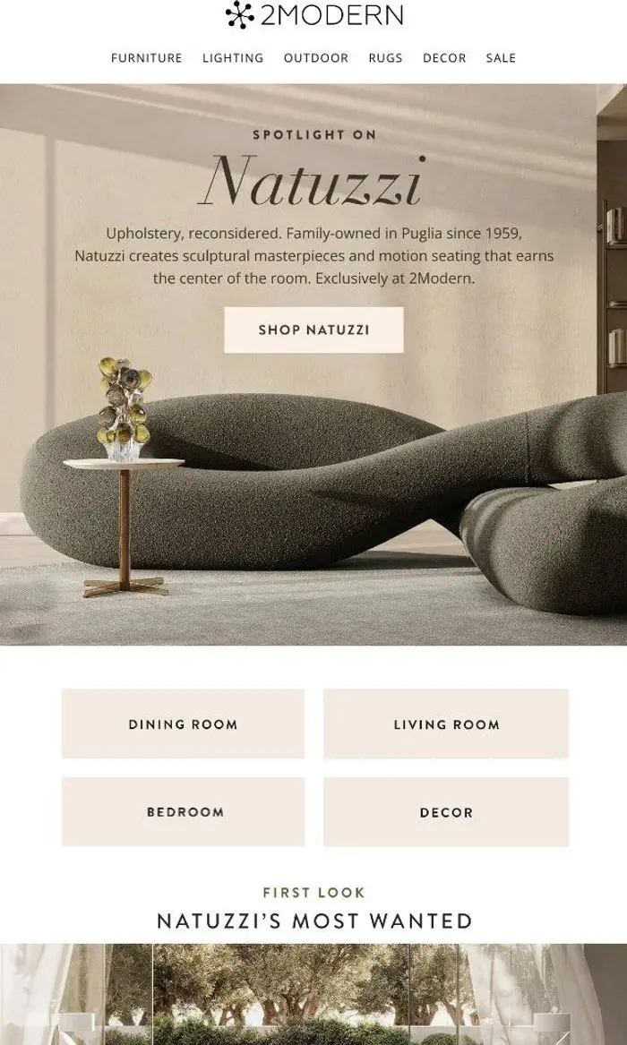 2Modern: The Italian Recliner That Takes Center Stage