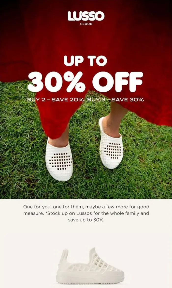 Lusso Cloud: Comfort for the Whole Family
