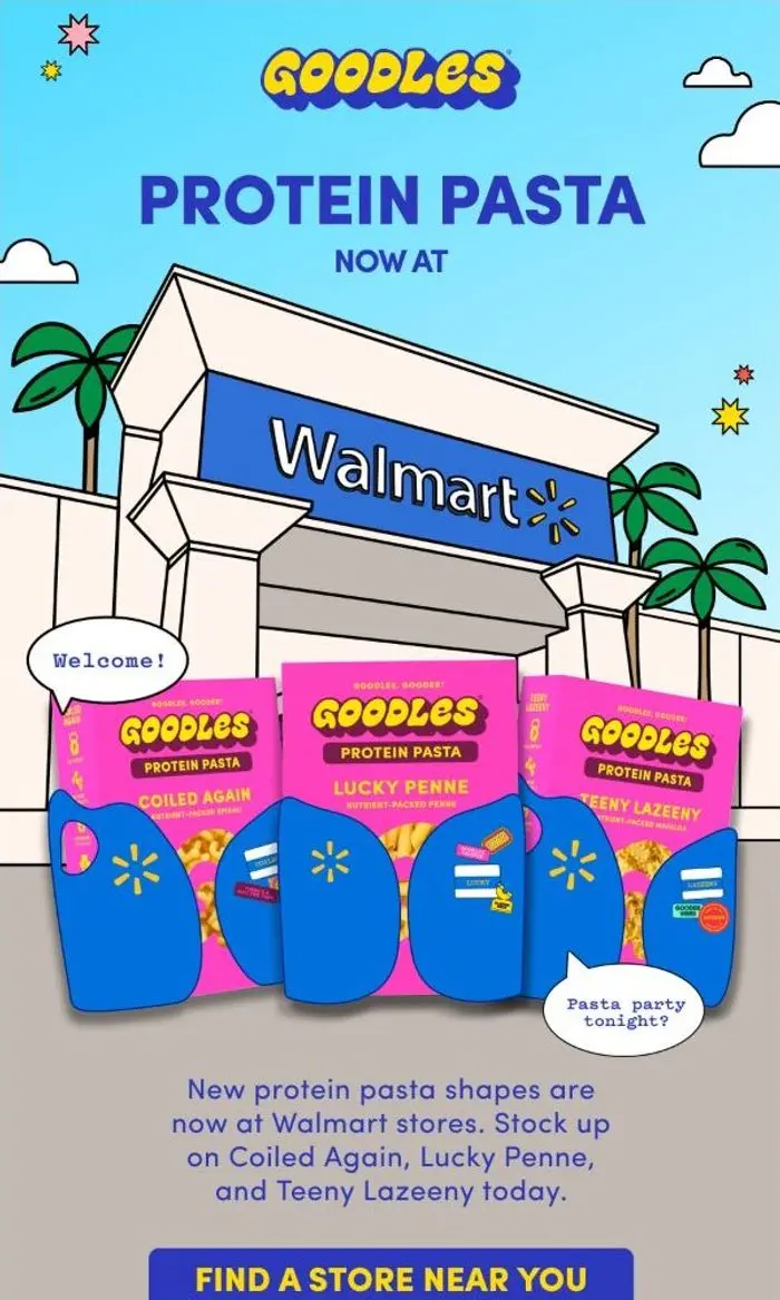 GOODLES: Heading to Walmart soon?