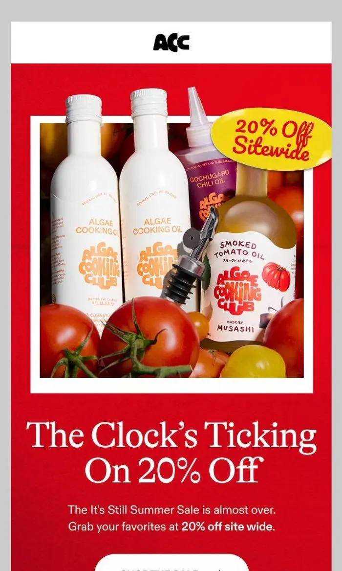 Algae Cooking Club: 20% OFF ENDS SOON