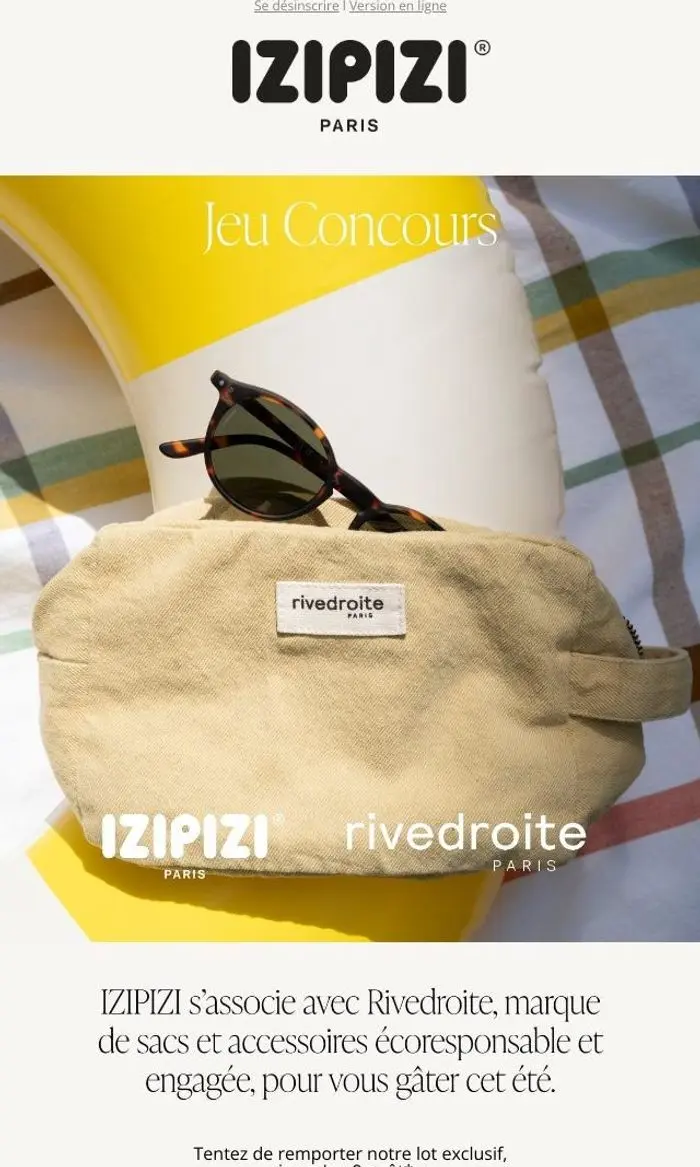 IZIPIZI: Jeu Concours l IZIPIZI x Rivedroite