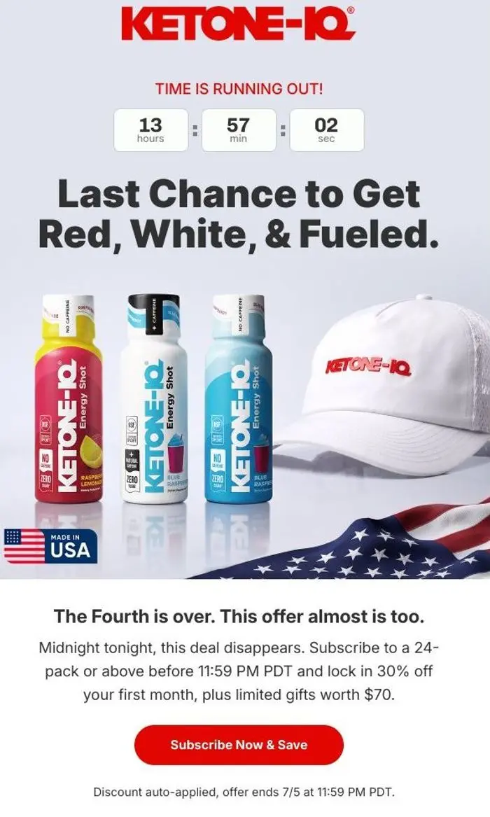 Ketone-IQ: Your edge shouldn't expire. This offer does.
