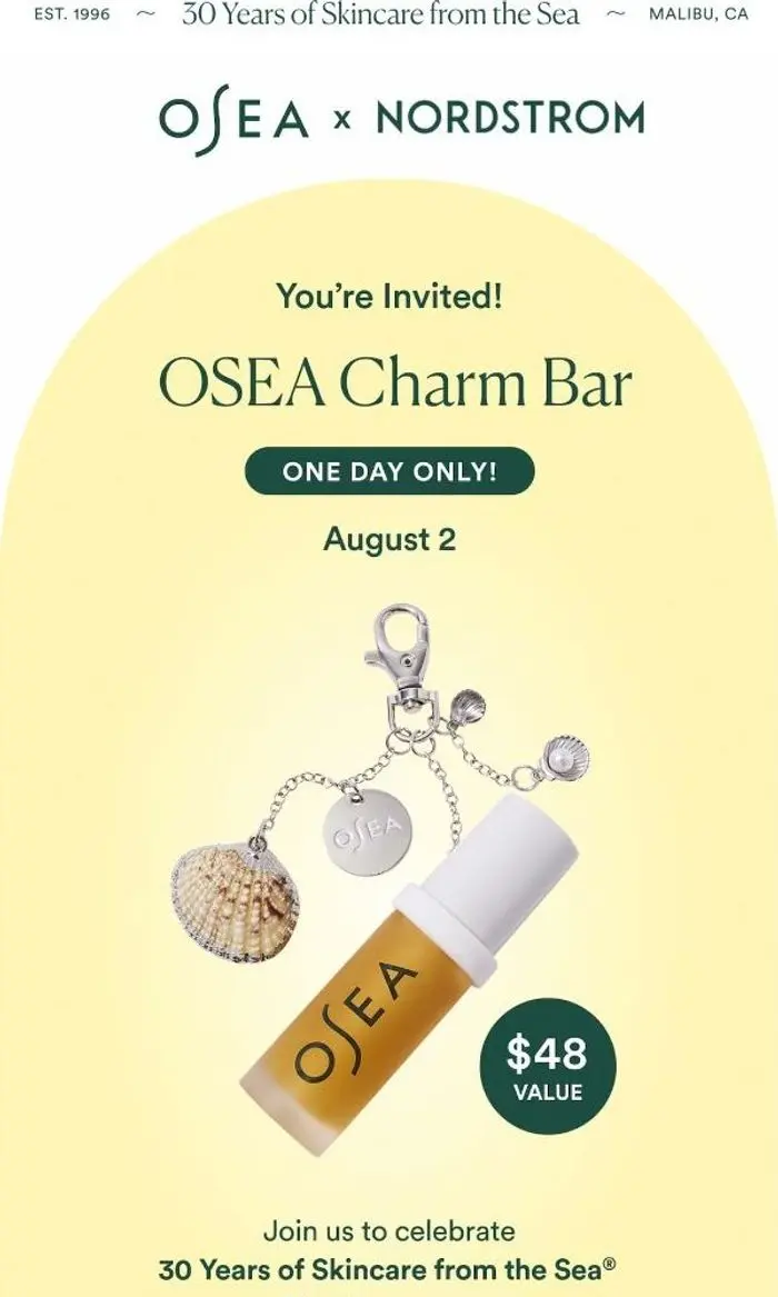 OSEA Malibu: You're invited: Glam Up Day With OSEA