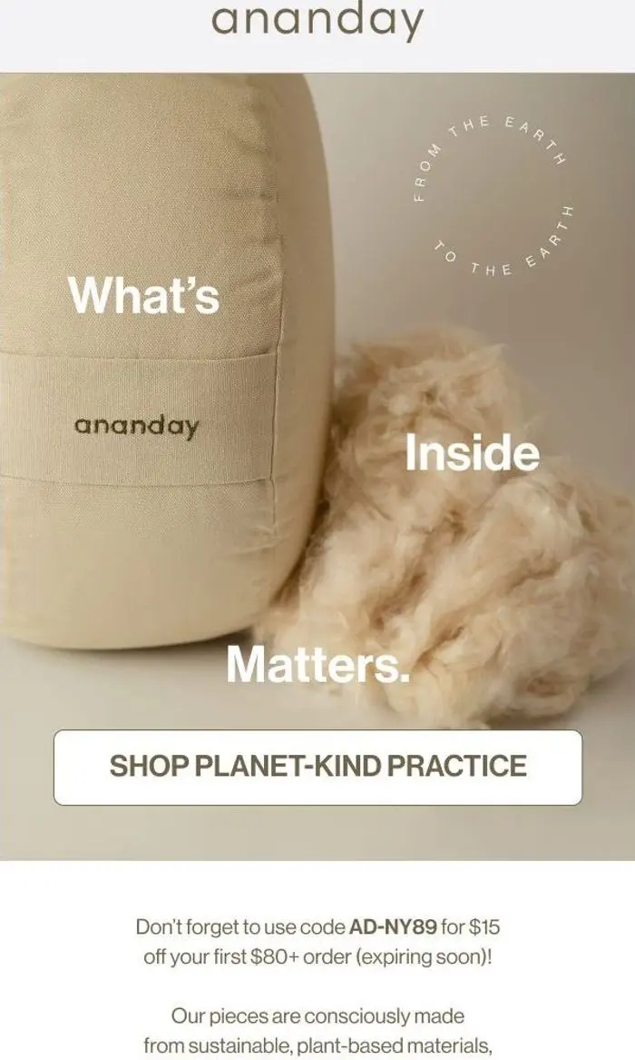 Ananday: What’s Inside Matters