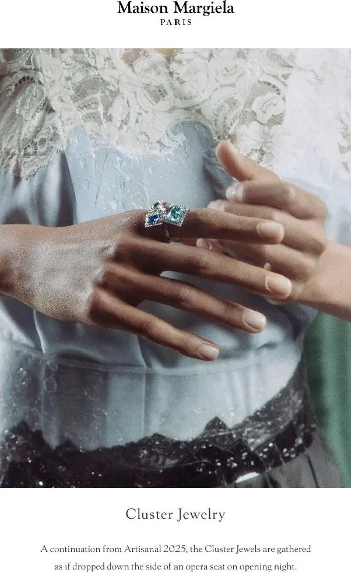 Maison Margiela: SS26 ACCESSORIES: Cluster Jewelry