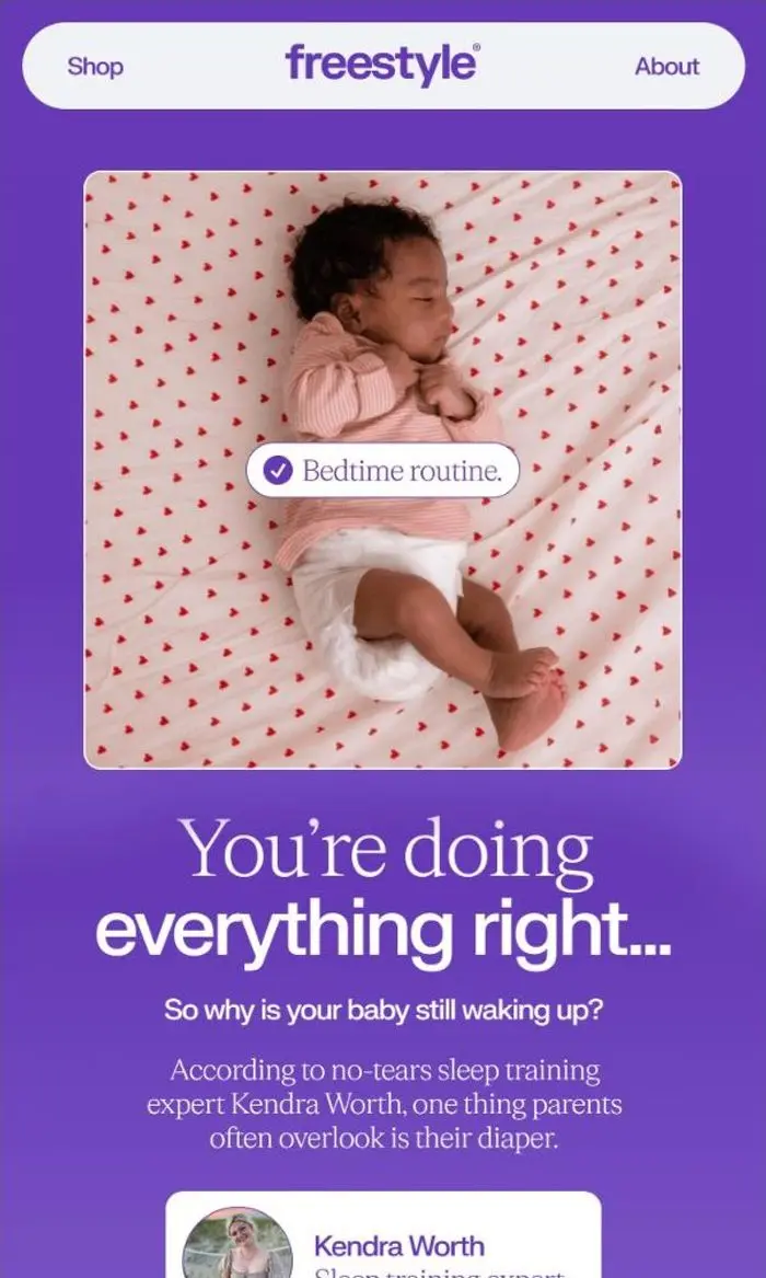 Freestyle: A sleep expert's #1 tip