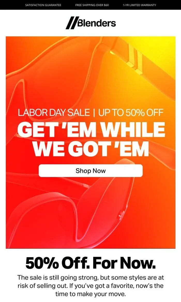 Blenders: 🚨 These 50% Off Styles Could Sell Out