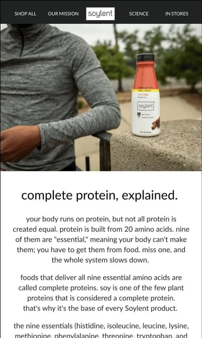 Soylent: 9 building blocks your body can't make